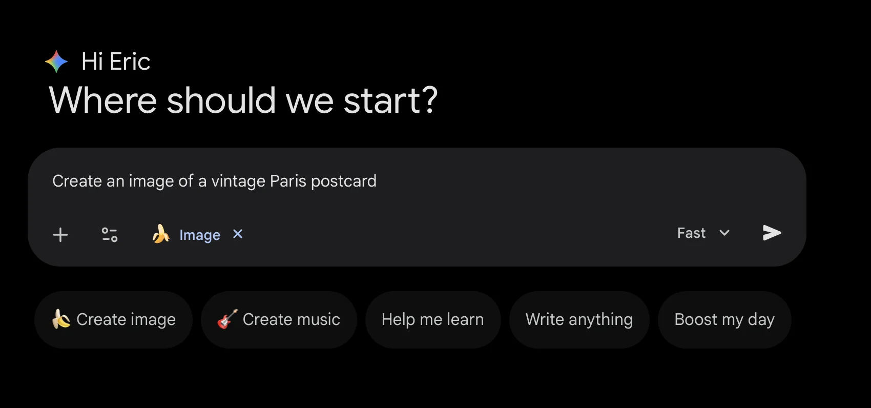 Gemini AI Studio interface — the prompt was ready, the service wasn&rsquo;t